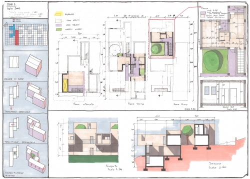 RESIDENZA SU TERRENO IN PENDENZA - ESAME DI STATO - ORIENTA EDIZIONI FORMAZIONE